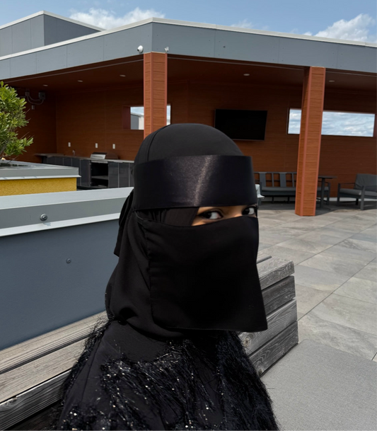 Saudah & Satin – Short length Niqab