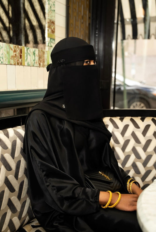 Hafsah Luxurious- Limited Edition Mid Length Niqab
