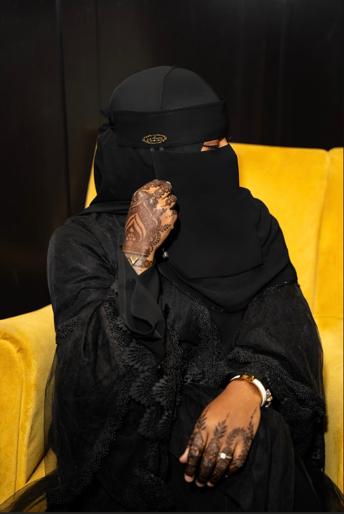 Hafsah Luxurious- Limited Edition Mid Length Niqab