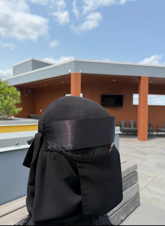 Saudah & Satin – Short length Niqab